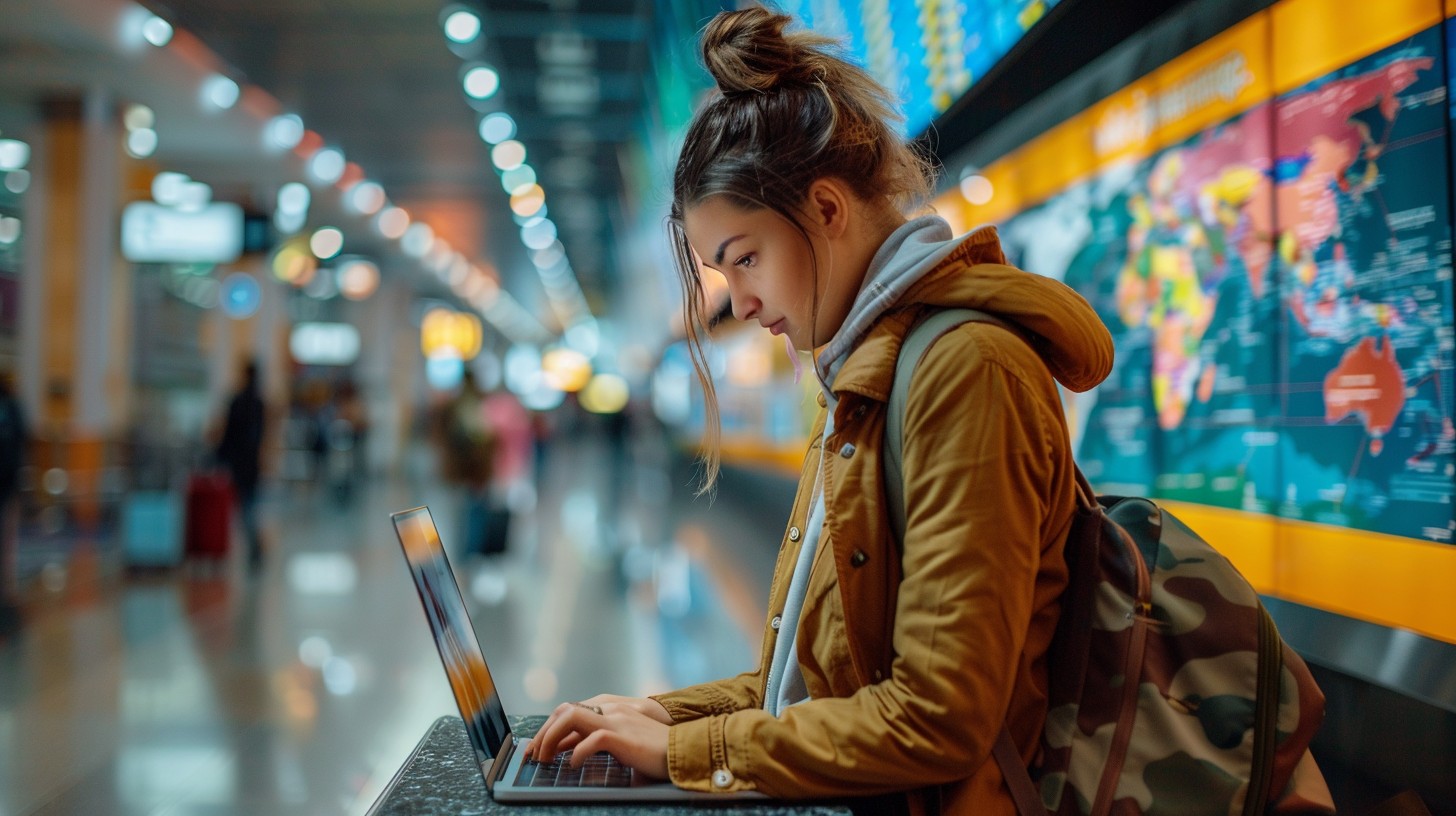 Airport airline travel for comparing fares and schedules